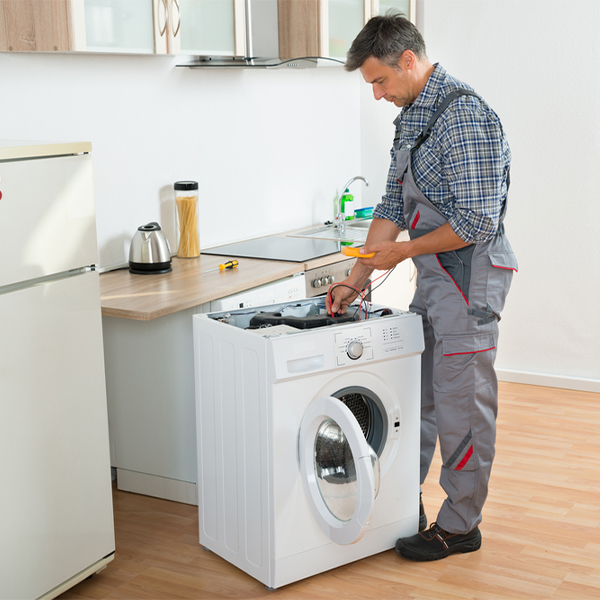 can you walk me through the steps of troubleshooting my washer issue in Encinitas California